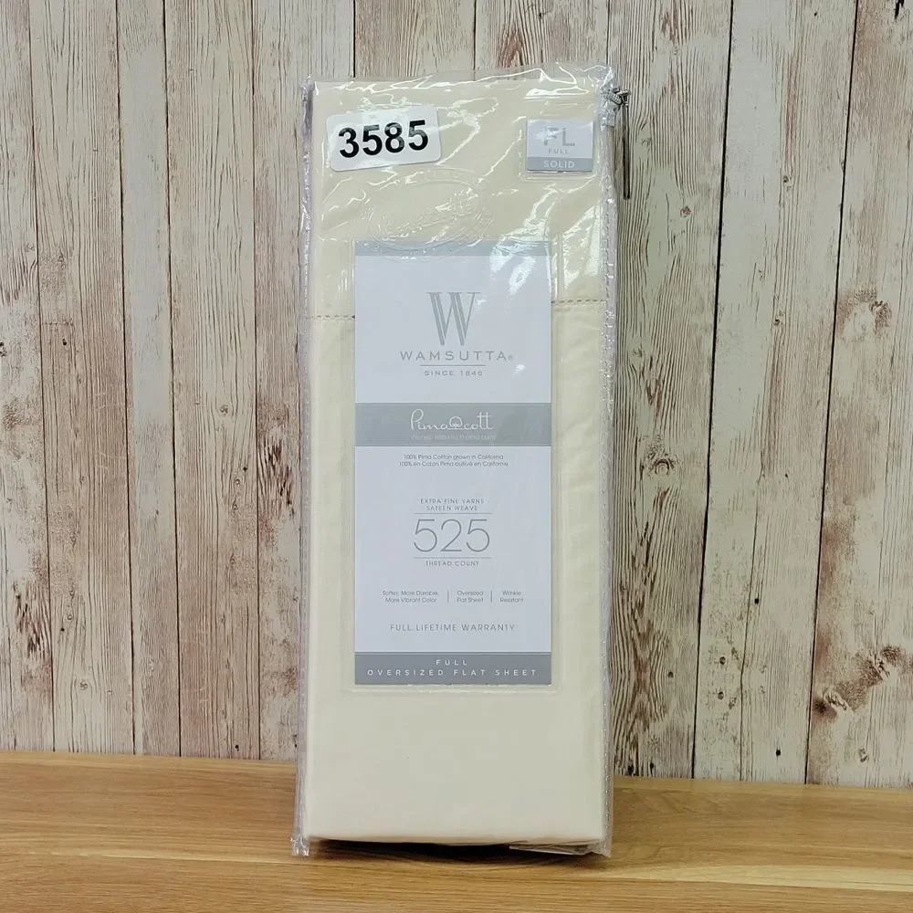 Wamsutta ivory flat sheet